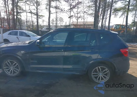 2015 BMW X3 xDrive28D z USA, uszkodzony, nr VIN 5UXWY3C56F0F83681